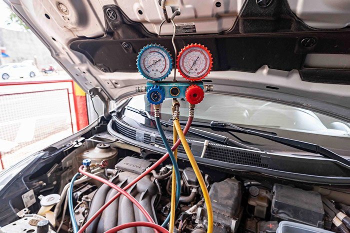 manutenção de ar condicionado automotivo